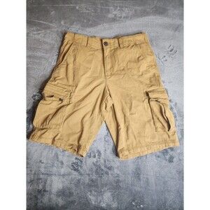 VTG Urban Pipeline Cargo Shorts Men Size 33 Tan (Dated 2009)